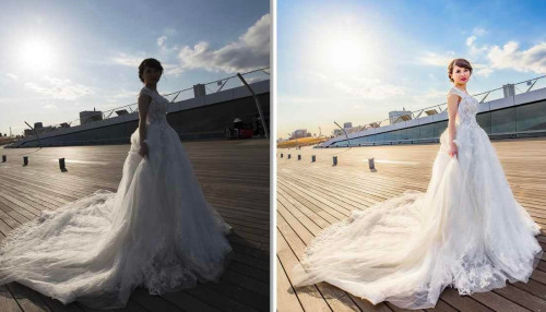 Cách chỉnh ảnh ngược sáng trên điện thoại iPhone và Android