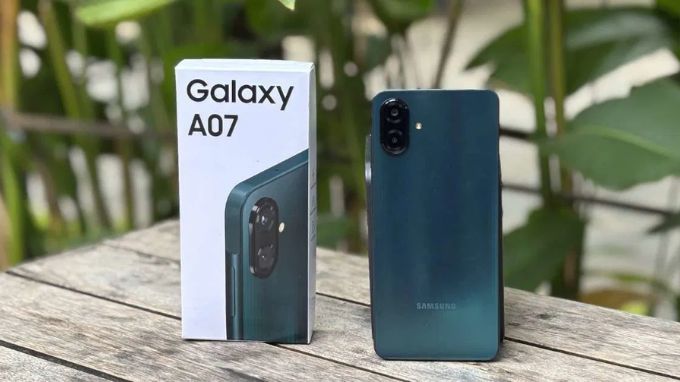 Thiết kế Samsung Galaxy A07