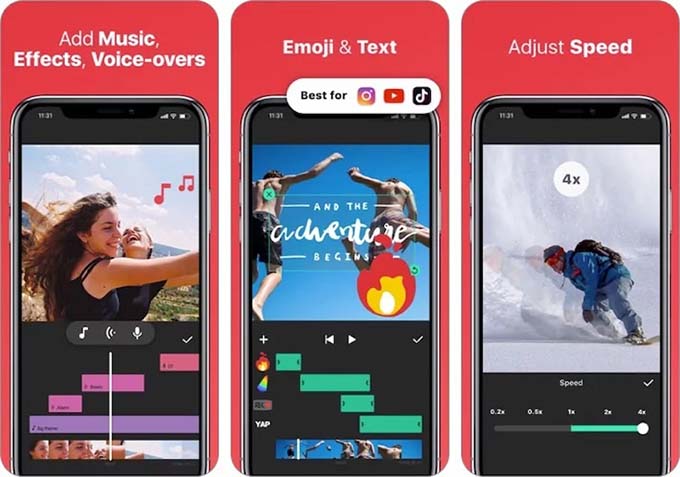 InShot - Ứng dụng chỉnh sửa video trên iPhone miễn phí