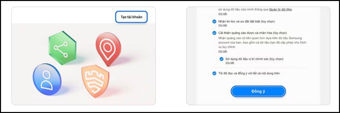 Cách tạo tài khoản Samsung trên máy tính