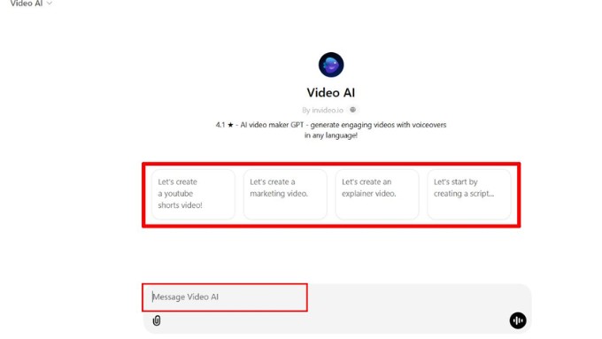 Tạo video bằng ChatGPT thông qua Invideo - 3