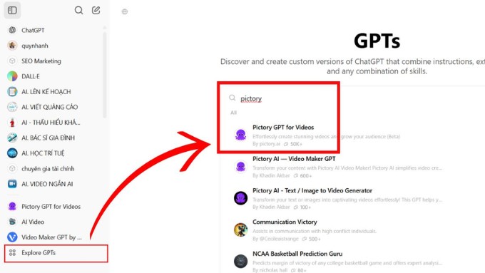 Cách tạo video AI bằng ChatGPT by Pictory - 1