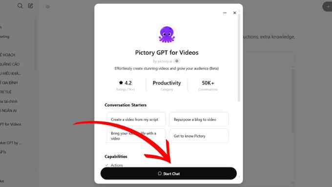 Cách tạo video AI bằng ChatGPT by Pictory - 2
