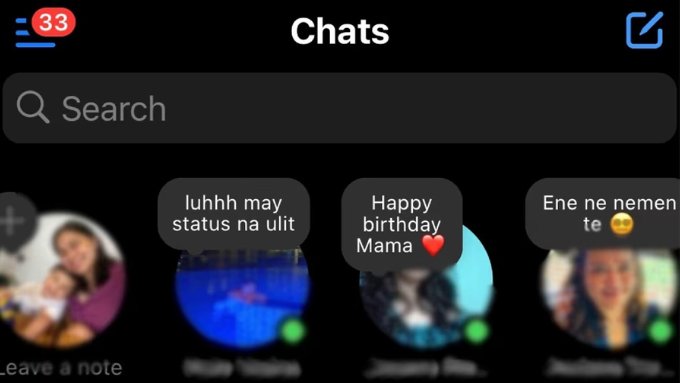 Ghi chú trên Messenger là gì