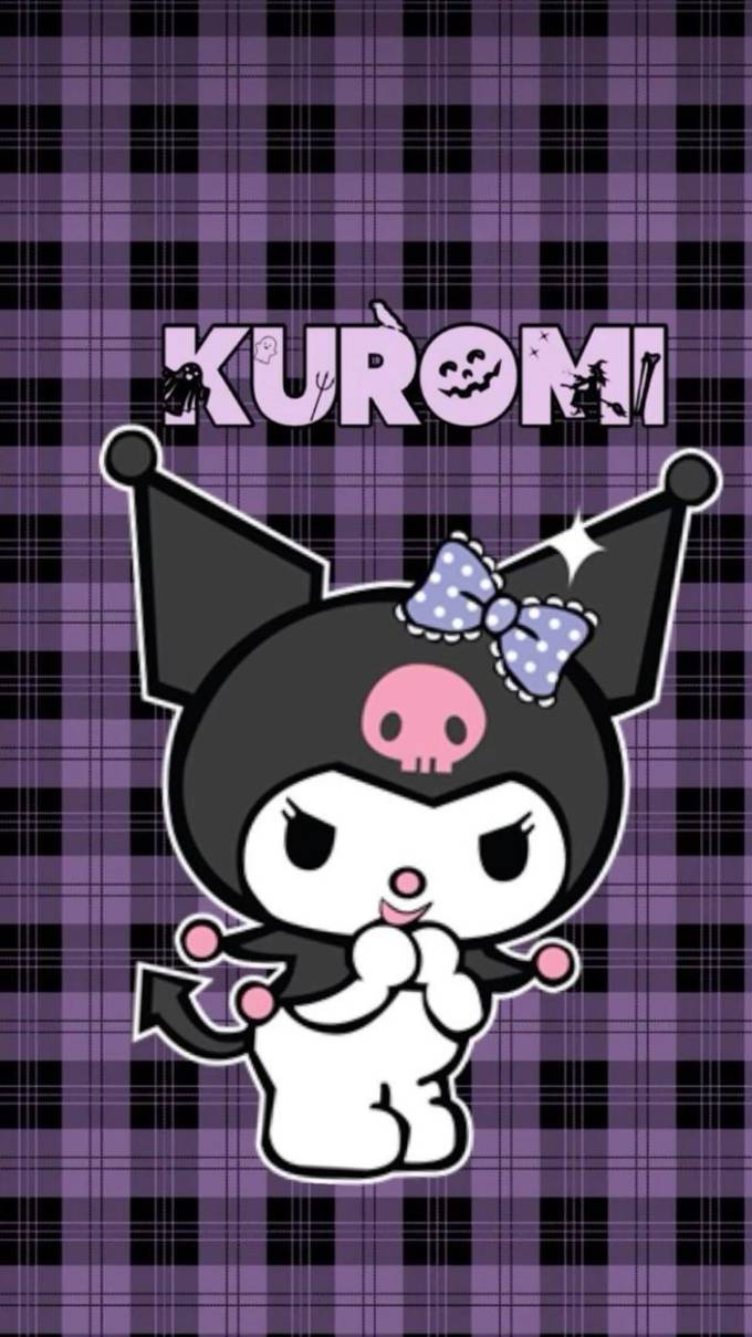 Bộ hình nền Kuromi cute cho điện thoại