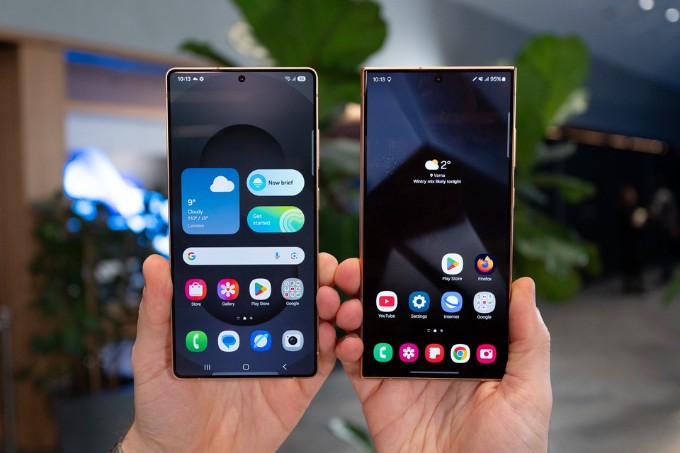 So sánh Samsung Galaxy S25 Ultra và Galaxy S24 Ultra về màn hình