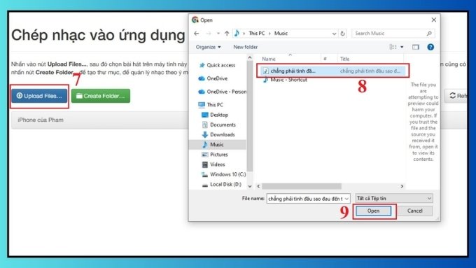 Sử dụng Muzik Box tải nhạc trên iPhone
