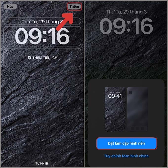 Cách cài đặt hình nền cho iPhone 12 Pro Max
