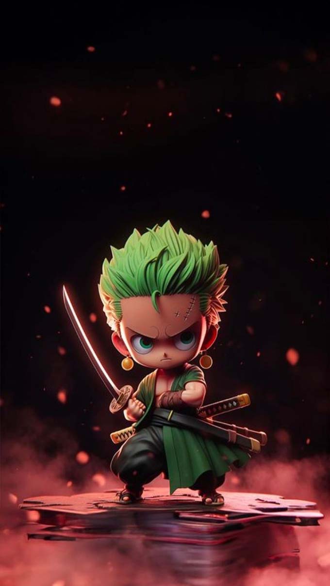 Hình nền iPhone 12 Pro Max anime, chibi đẹp hot nhất 2024