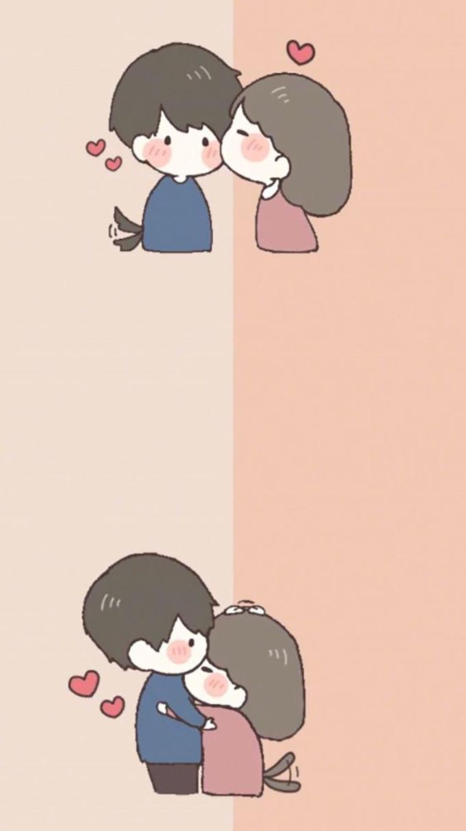 Hình nền iPhone 16/Plus/Pro/Pro Max tình yêu dành cho cặp đôi