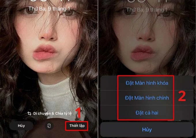 Hướng dẫn cài đặt ảnh nền cho iPhone 16 (Plus, Pro, Pro Max)