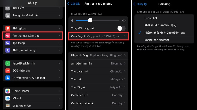 Cách bật/tắt cường độ rung trên iPhone