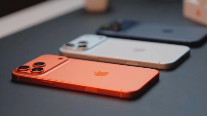 Bảng màu của iPhone 17 Pro Max cũng là một điểm nhấn đáng chú ý