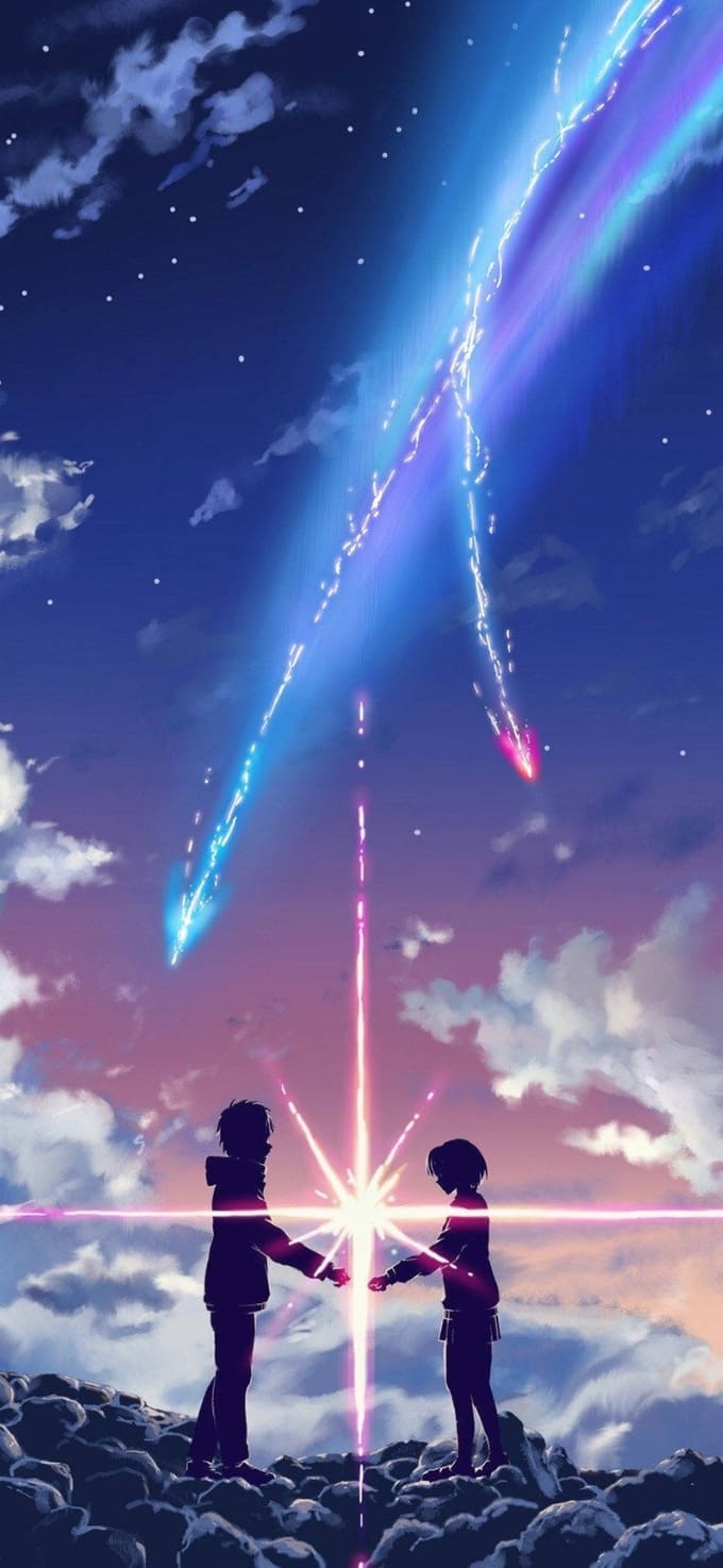 Hình nền iPhone 17 chủ đề anime, hoạt hình