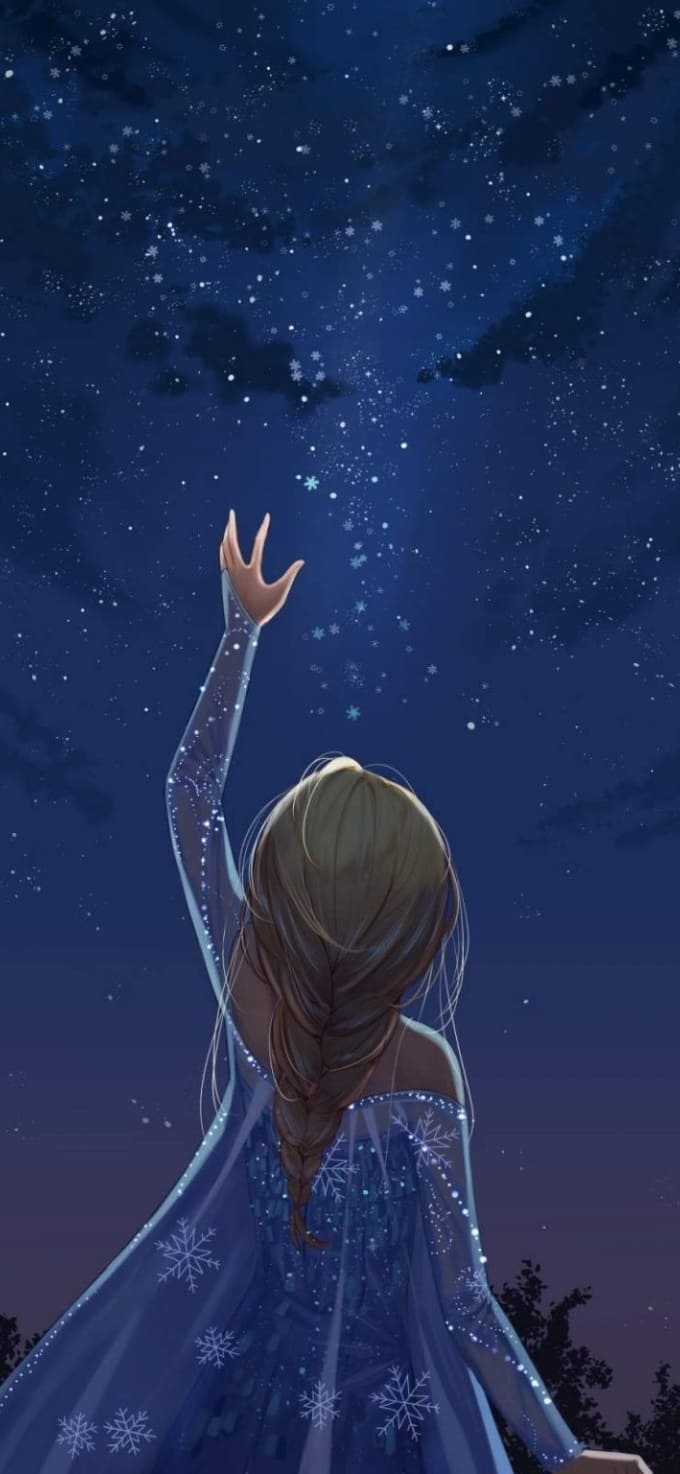 Hình nền iPhone 17 chủ đề anime, hoạt hình