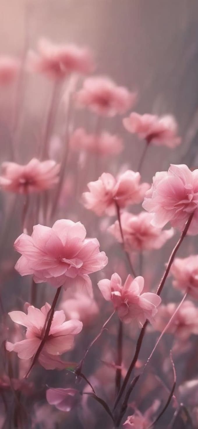 Hình nền iPhone 17 chủ đề hoa