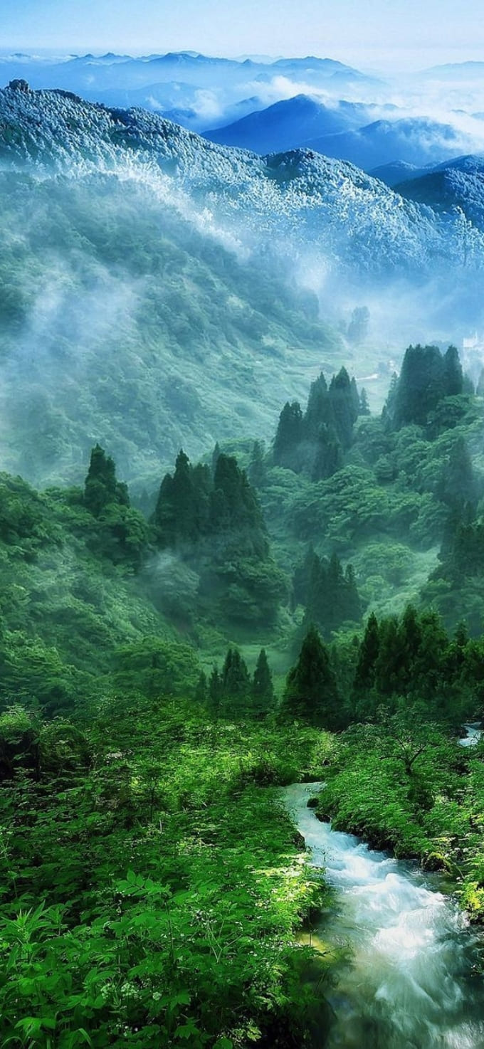 Hình nền iPhone 17 chủ đề thiên nhiên, phong cảnh