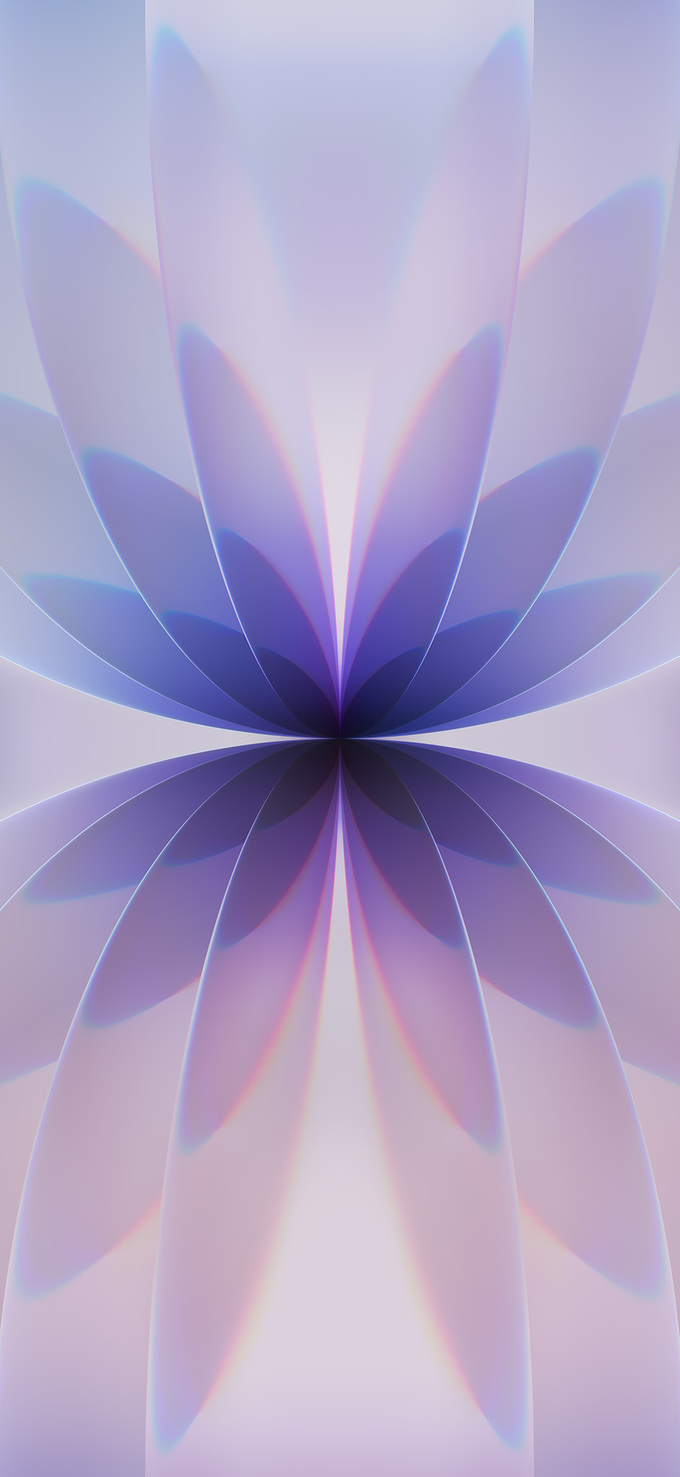 Hình nền iPhone 17 Tím Oải Hương