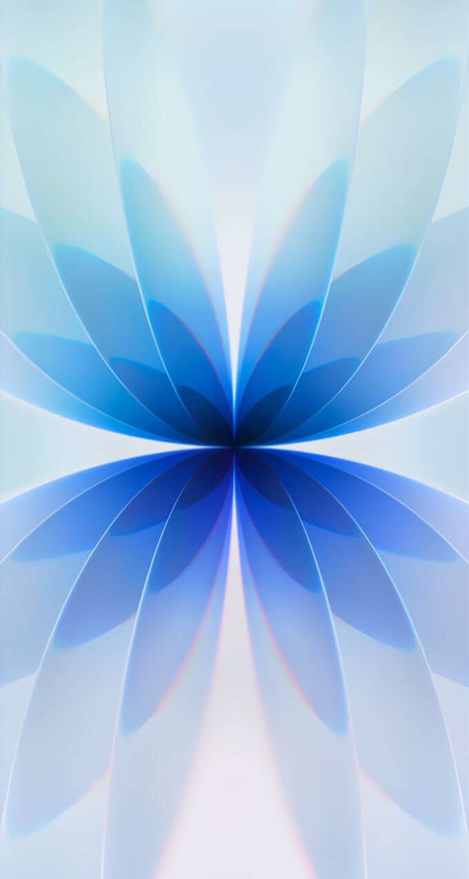 Hình nền iPhone 17 Xanh Lam Khói