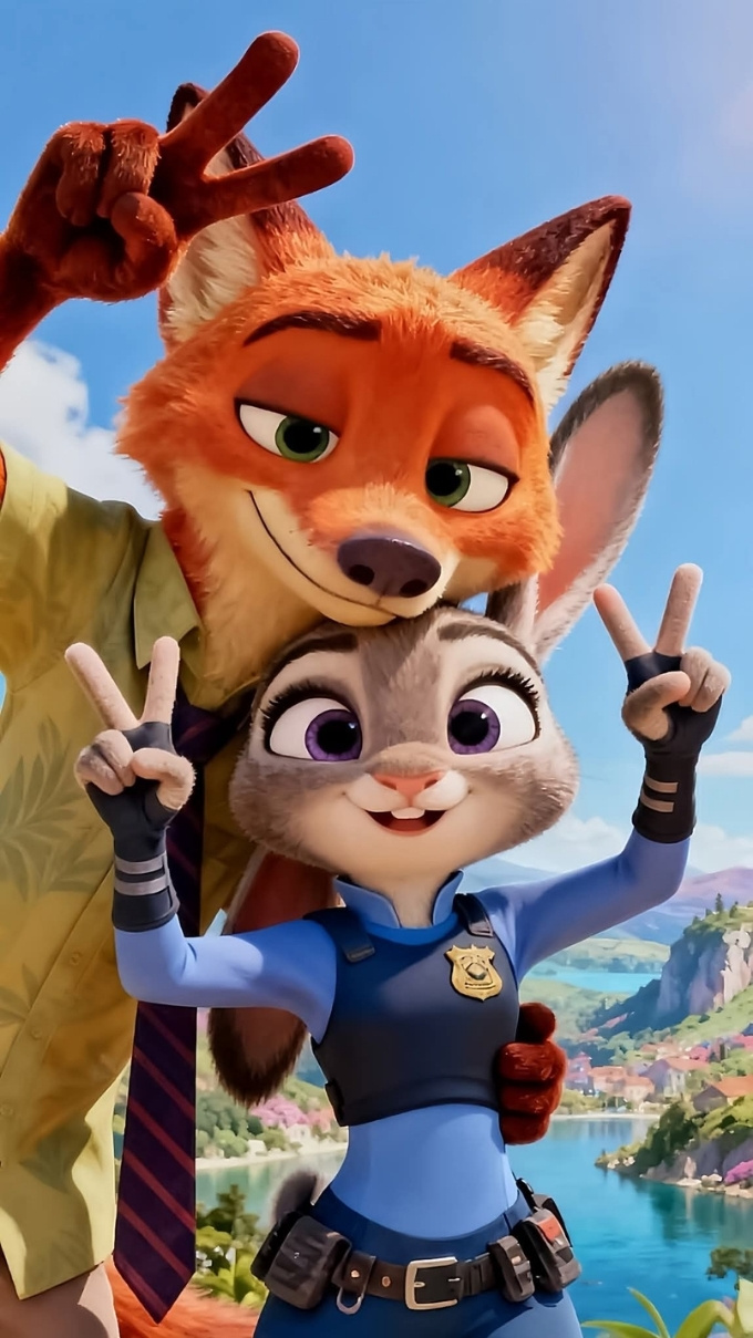 Hình nền Zootopia cho điện thoại