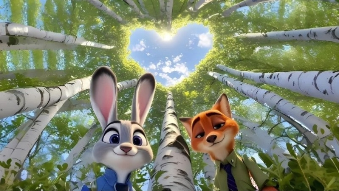 Hình nền Zootopia cho máy tính