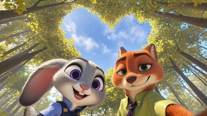 Hình nền Zootopia cho máy tính