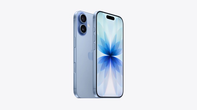 iPhone 17 màu Xanh Lam Khói (Mist Blue)