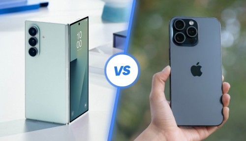 So sánh Samsung Galaxy Z Fold 7 và iPhone 15 Pro Max: Chọn flagship nào?