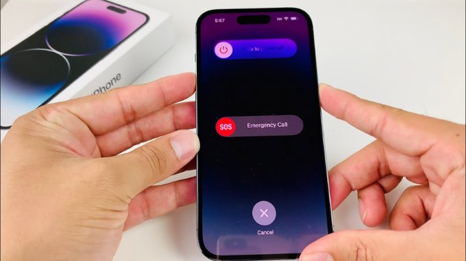 Tắt nguồn iPhone 14 Pro vài phút để hạ nhiệt cho máy