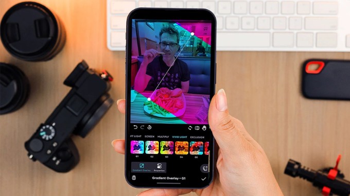 Sử dụng app chỉnh ảnh