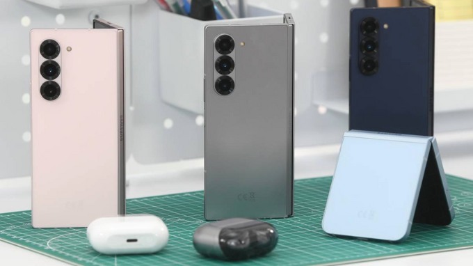 3 tùy chọn màu sắc cơ bản của Galaxy Z Fold 6