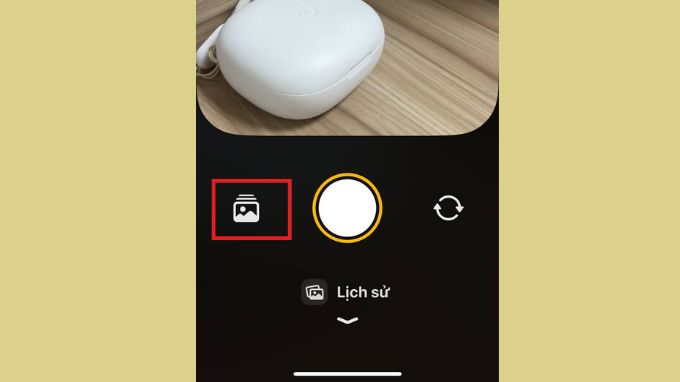 Cách up ảnh có sẵn từ album lên Locket