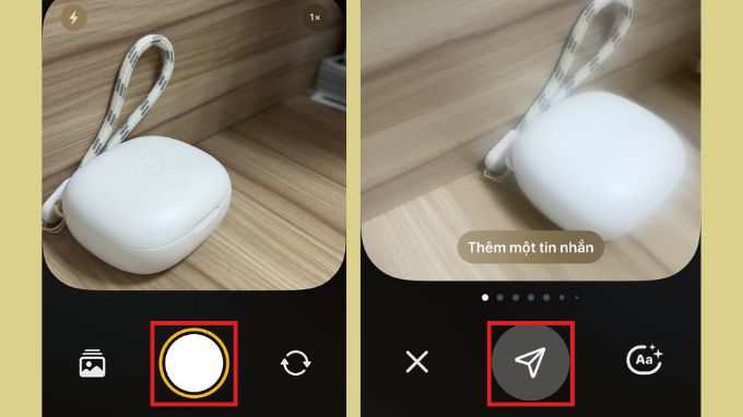 Cách đăng ảnh trực tiếp lên Locket