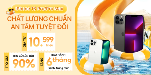 Đặc quyền khi mua iPhone 13 Pro tại XTmobile: Tặng bảo hành xanh - trắng màn đến 6 tháng!