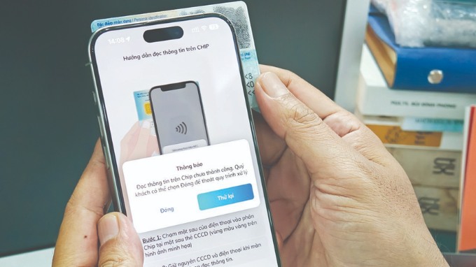 Vì sao xác thực sinh trắc học không thành công?
