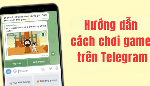 Hướng dẫn cách chơi game trên Telegram với bạn bè cực vui!
