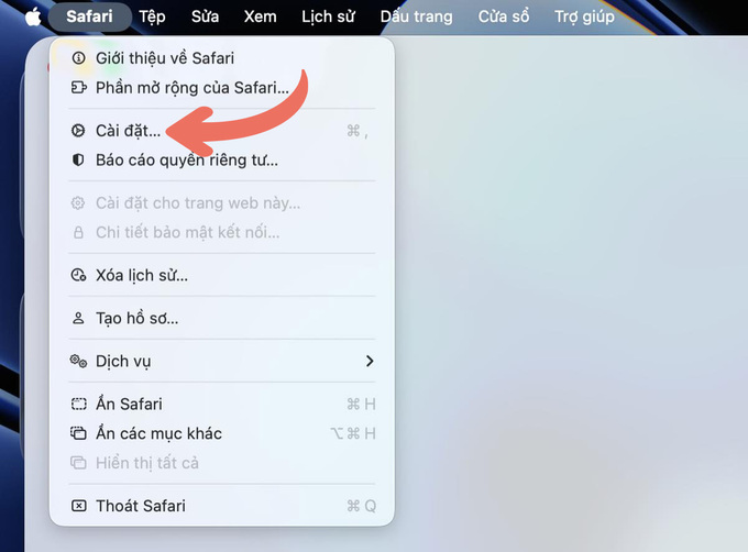 Cách kích hoạt 120Hz trên Macbok bước 1