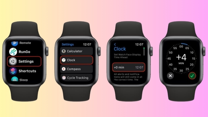 Cách chỉnh giờ trên Apple Watch trực tiếp