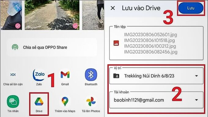 Sử dụng dịch vụ lưu trữ đám mây là cách giải phóng dung lượng OPPO