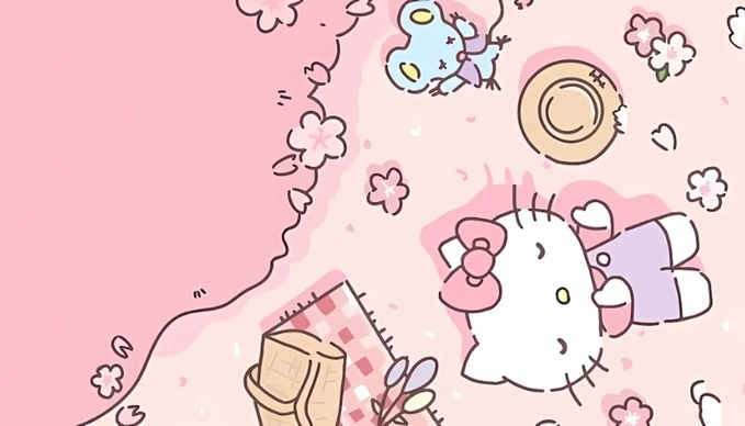 Hello Kitty đáng yêu cho laptop 4