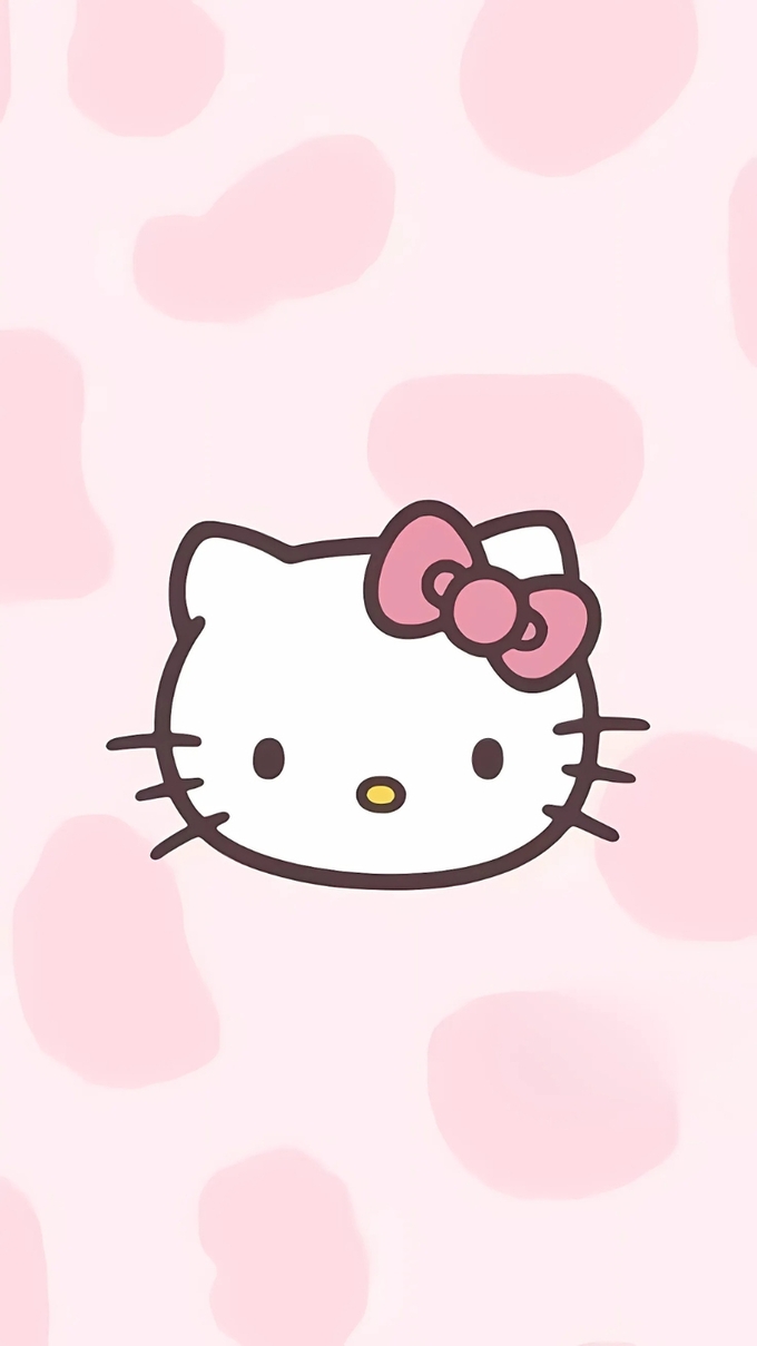 Ảnh nền Hello Kitty đơn giản 4