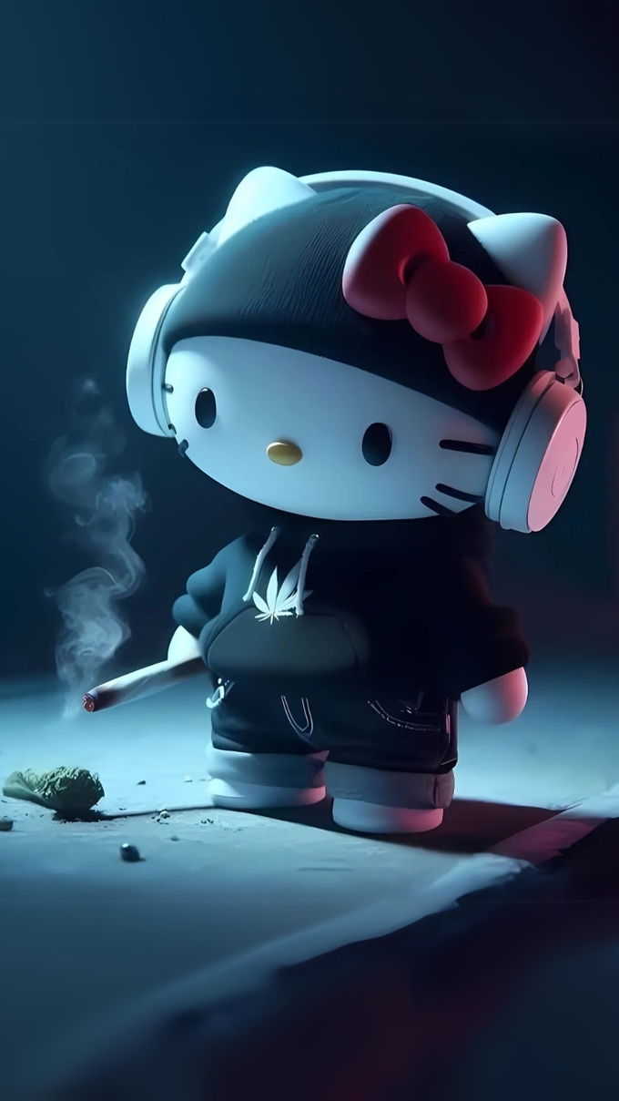 Hello Kitty phiên bản ngầu 1