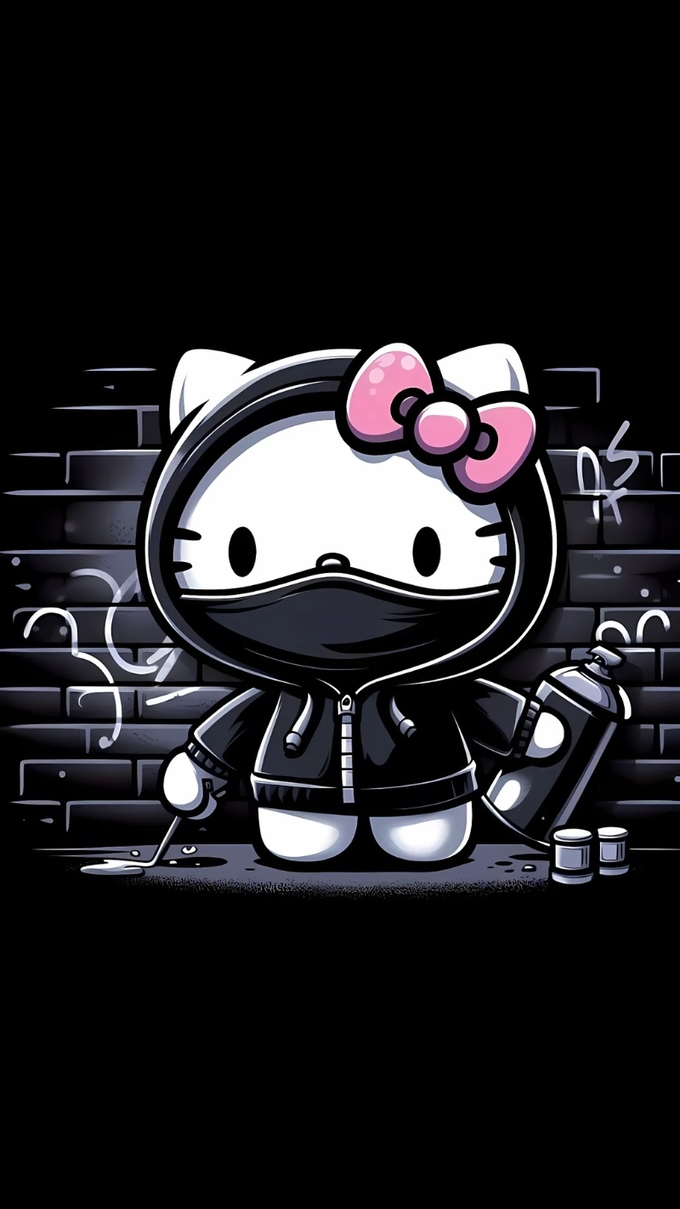 Hello Kitty phiên bản ngầu 2