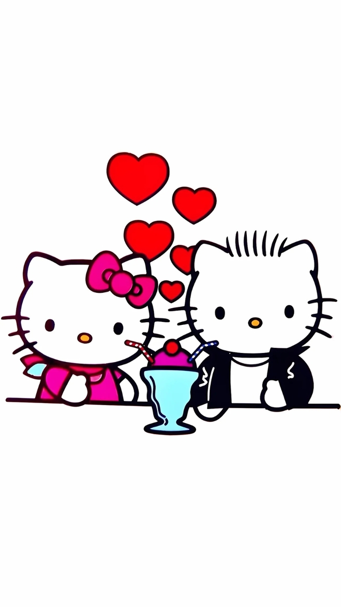 Hello Kitty tình yêu 1