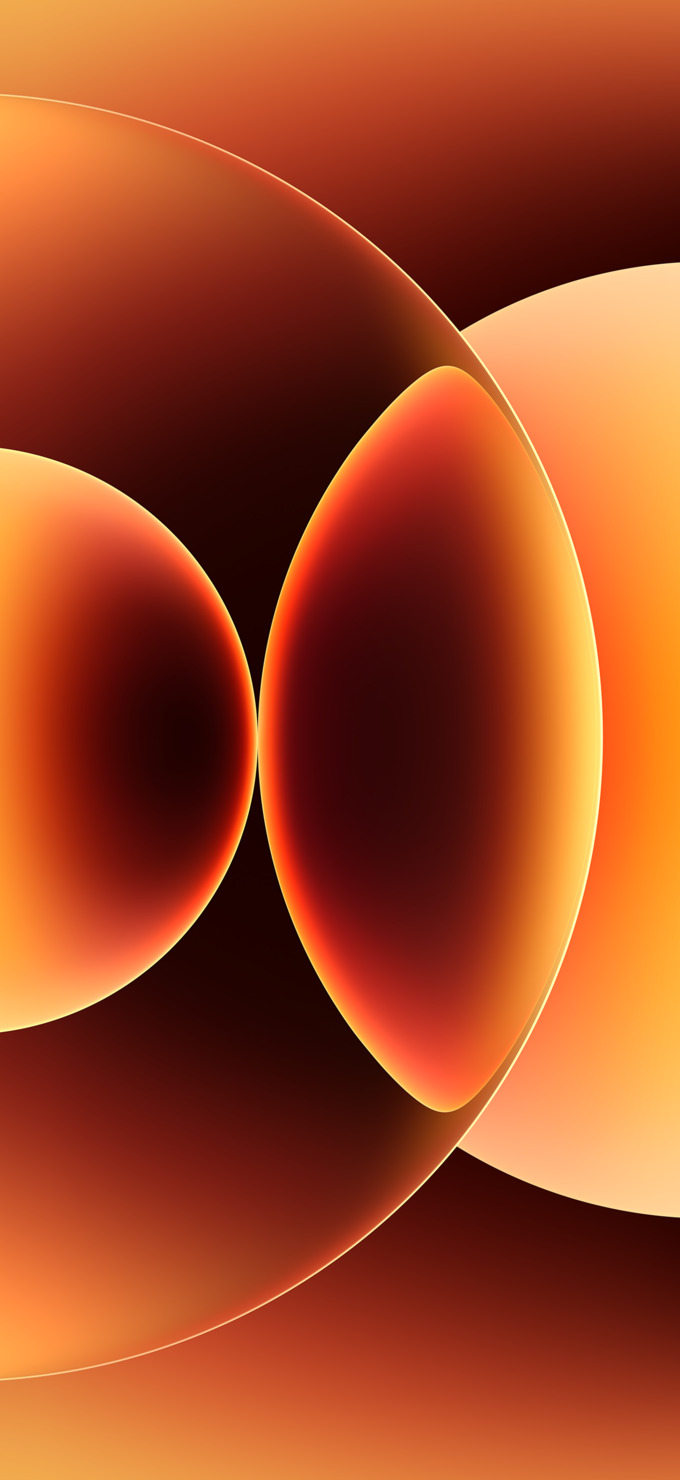 hình nền xiaomi 17 màu cam