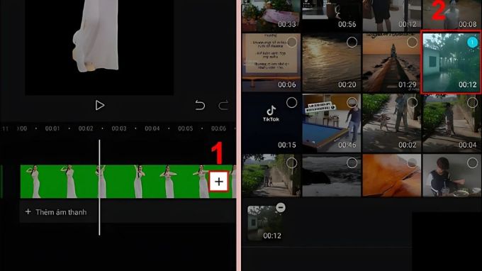 Cách làm mờ phông nền video trên CapCut điện thoại