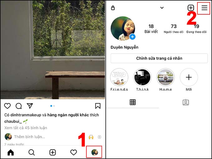Cách tắt/ẩn trạng thái hoạt động Instagram trên điện thoại