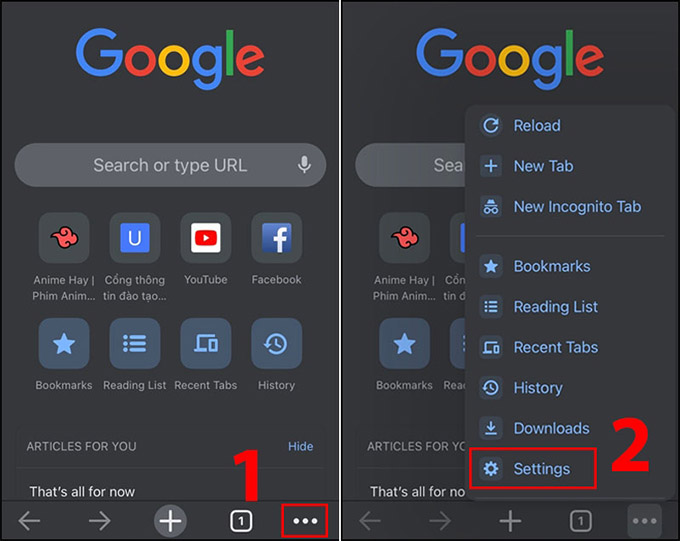 Cách xem mật khẩu đã lưu trên điện thoại iPhone bằng Google Chrome