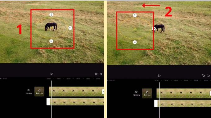 Xóa vật thể trong video bằng CapCut trên điện thoại