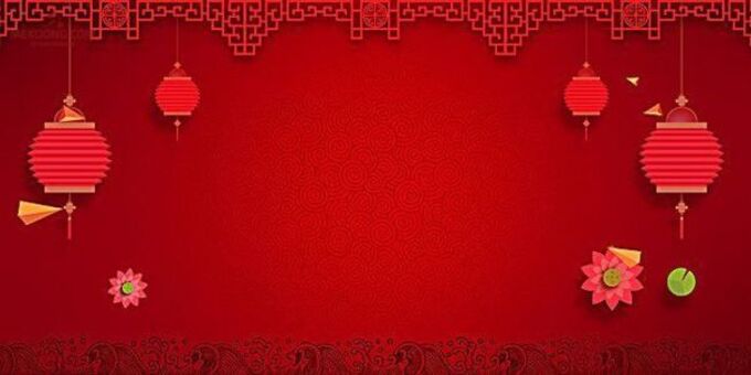 Hình nền background Tết Nguyên Đán 2026 lồng đèn